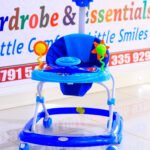 Blue Baby Walker With Toys