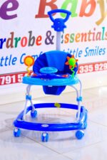 Blue Baby Walker With Toys