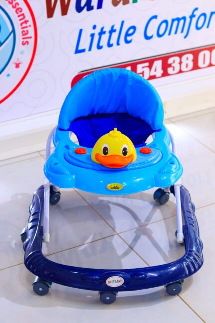 Baby Walker with Musical Activity Tray – Duck Design