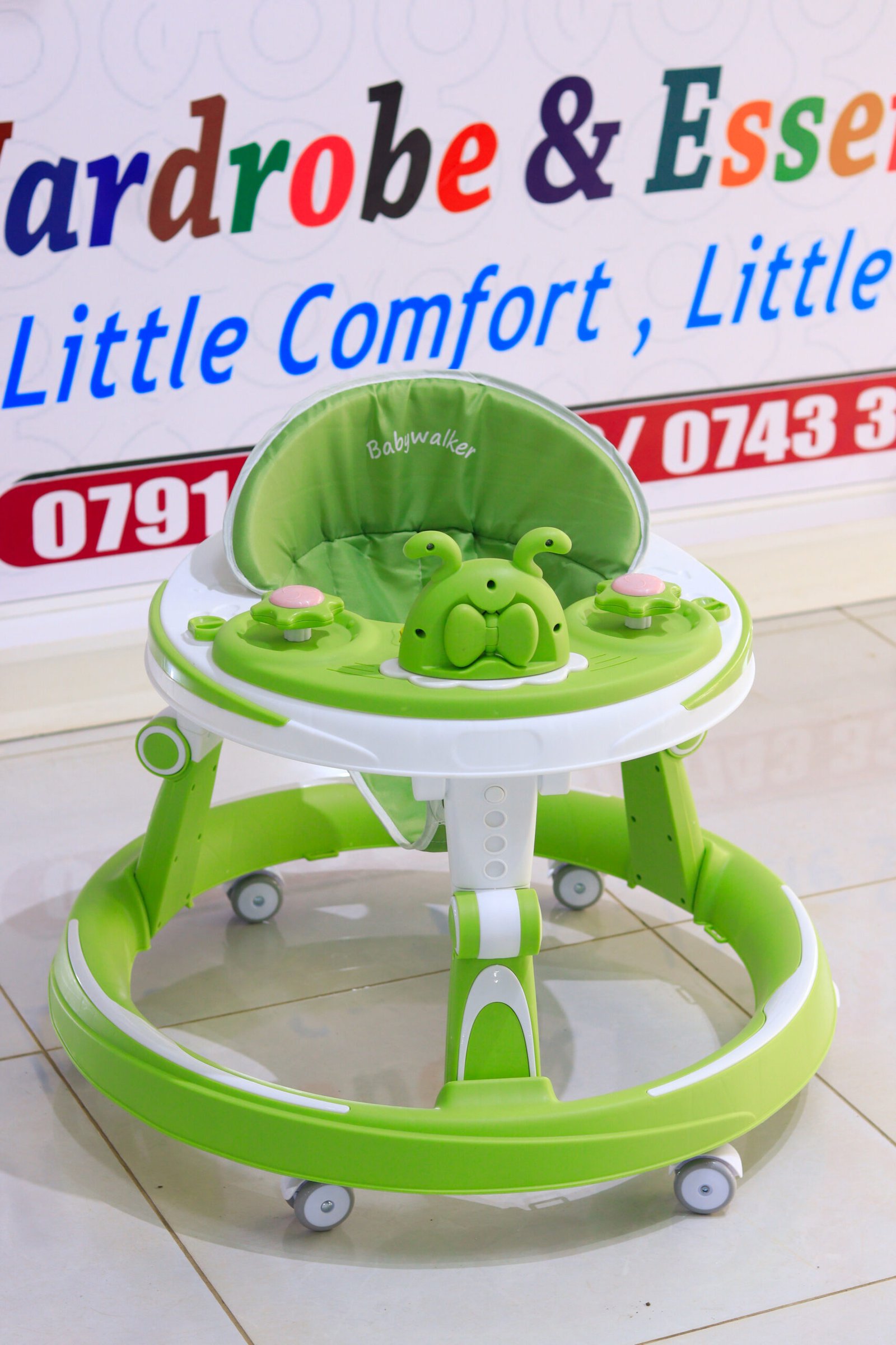 _MG_8261 Cute Baby Green Baby Walker - Image 1