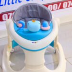 Adjustable Baby Walker with Activity Tray & Toys