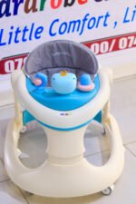 Adjustable Baby Walker with Activity Tray & Toys