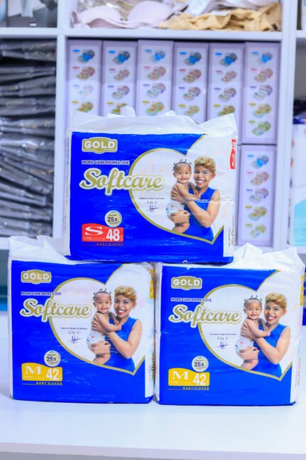 Softcare Gold Baby Diapers – Ultra Absorbent & Gentle Care