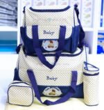 5 in 1 Diaper Bags - Blue