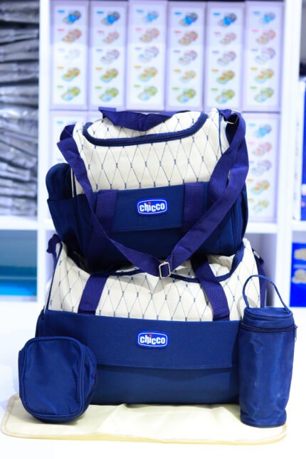 Chicco 5 in 1 Diapers Bag – Blue