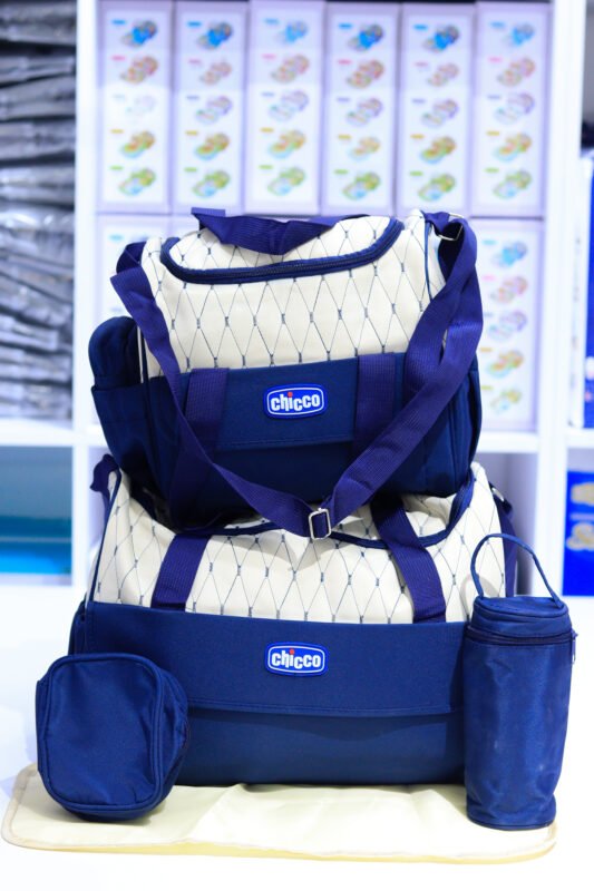 Chicco 5 in 1 Diapers Bag – Blue