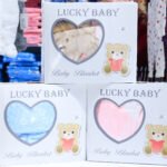 Lucky Baby Soft Baby Blanket Gift Set