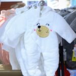 Heavy Baby Rompers – White