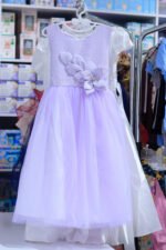 Kids Girls Stunning Purple Dress