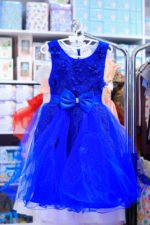 Kids Blue Dress - Image 2