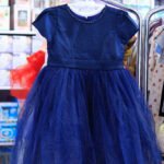 Stunning Kids Dark Blue Dress