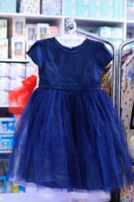 Stunning Kids Dark Blue Dress