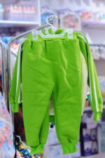 Kids’ Green Hoodie Tracksuit Set (2-Piece)