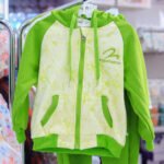 Kids’ Green Hoodie Tracksuit Set (2-Piece)