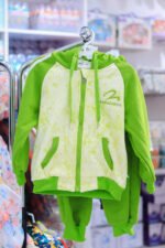 Kids’ Green Hoodie Tracksuit Set (2-Piece)