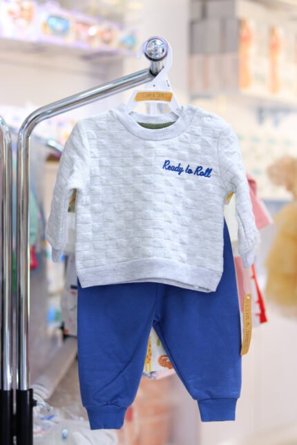 Baby Boys’ “Ready to Roll” 2-Piece Outfit Set