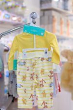 Baby 2-Piece Outfit Set with Cartoon Print Pants (Long Sleeve)