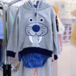 Baby Boys’ 3-Piece Hoodie Set with Animal Print Design