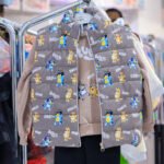 Kids’ 3-Piece Winter Outfit Set with Cartoon Puffer Jacket