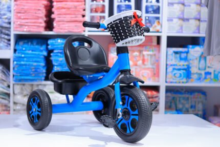 Kids’ Tricycle with Front Basket & Comfortable Seat