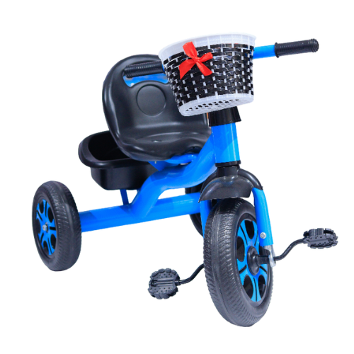 Untitled design - 2026-04-15T134826.528 Kids Blue 3 Wheel Bike - Image 1
