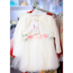 Bulsen Baby White Dress