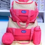 Chicco 5 in 1 Diapers Bag - Pink